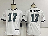 Youth Nike Philadelphia Eagles #17 Nelson Agholor White Team Color Game Jersey